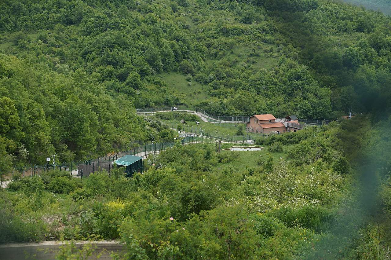 Bear Sanctuary Prishtina from above