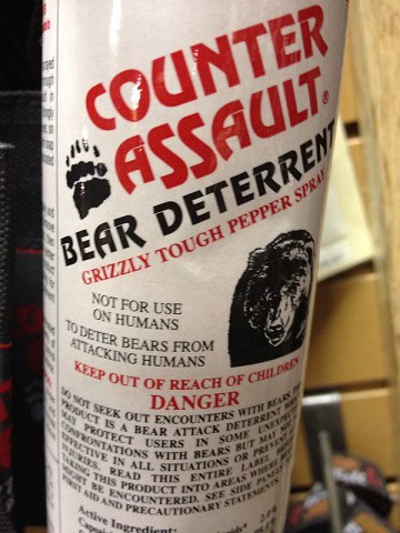 bear spray grizzly capsaicin facts